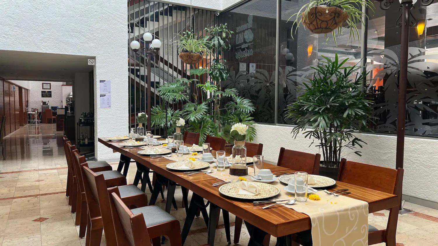 Salón palmera